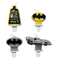 Velas de Cumpleaños Batman 4 ud