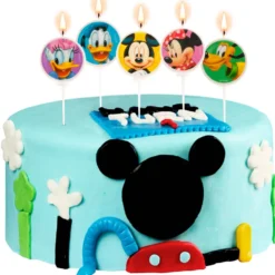 Velas de Cumpleaños Mickey y Amigos 5 ud