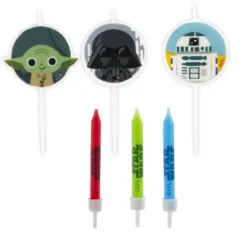 Velas de Cumpleaños Star Wars 15 ud