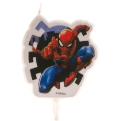 Vela Spiderman 7 cm - Dekora