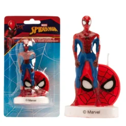 Vela Spiderman 3D 9 cm